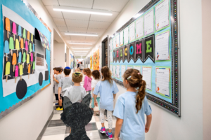 School Corridor